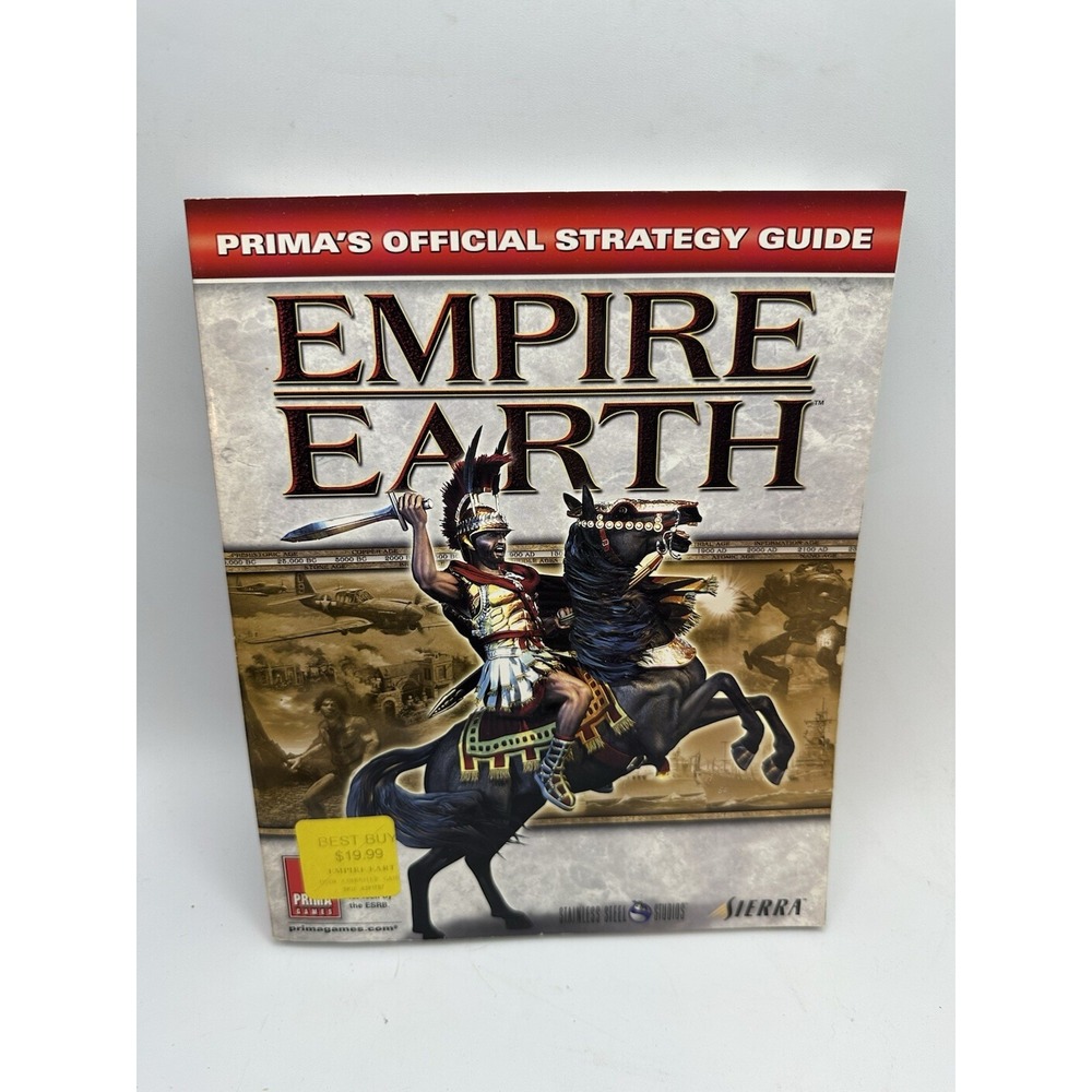 Empire Earth Prima Official Strategy Video Game Guide Paperback Book